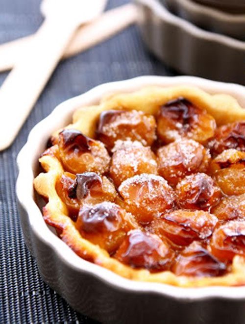 speculoos plum tart recipe