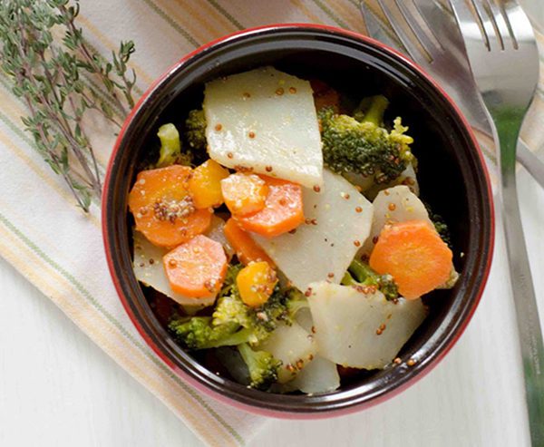 Mustard Vegetable Stir-Fry