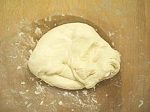 simple pizza dough step by step image