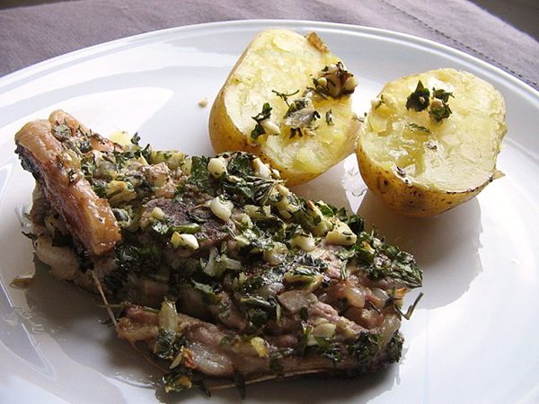 Easy meat recipe - Roasted Herbed Lamb Saddle image