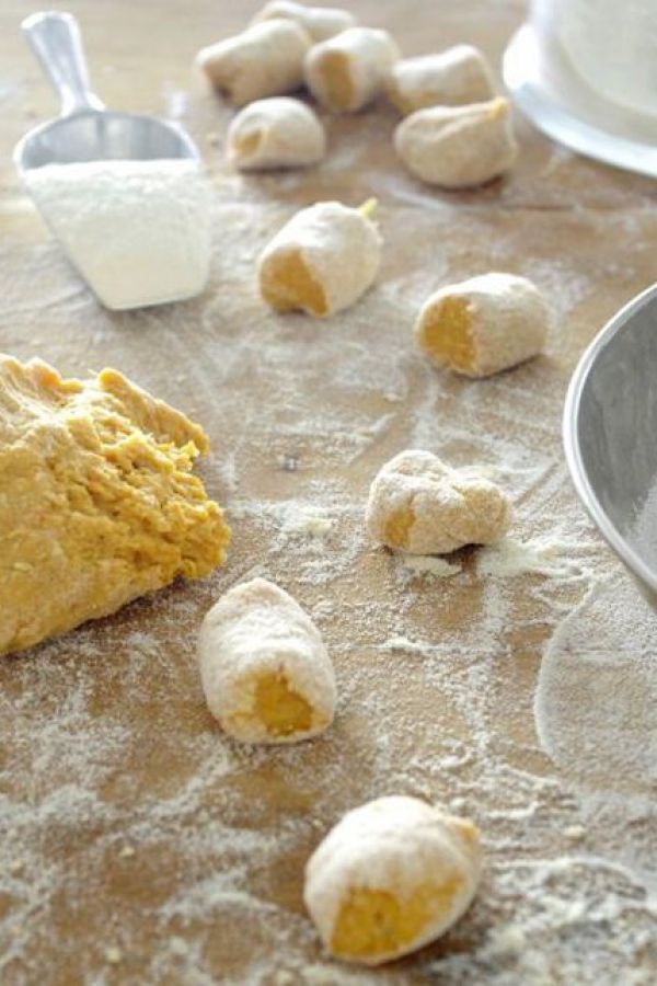 Parmesan Pumpkin Gnocchi - #recipe by #eatwell101 - https://www.eatwell101.com/pumpkin-gnocchi-recipe