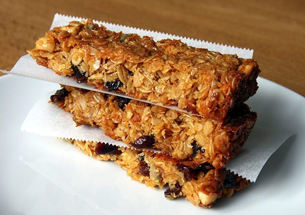 Oats and Coconut Granola Bars