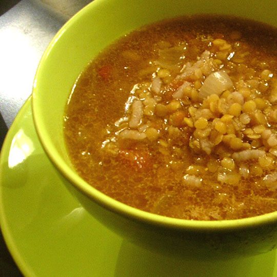 Recipes for soup - Lentils Soup recipe image