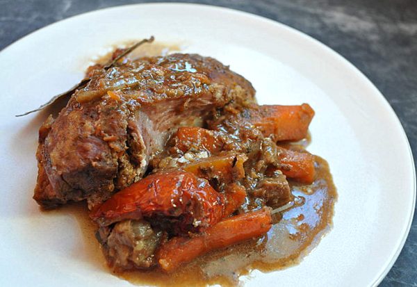 Meat recipes - Slow Cooking Lamb Leg image