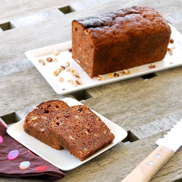 nutella banana bread recipe image