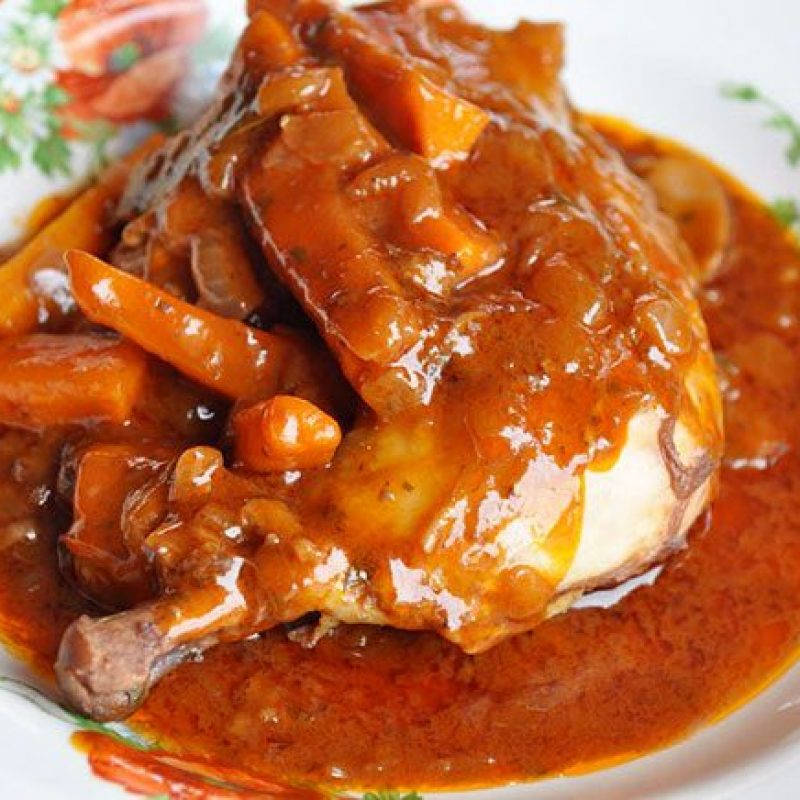 Wine Chicken Stew Recipe — Eatwell101