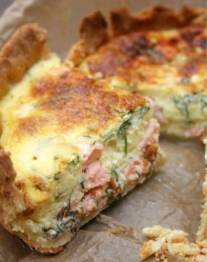 Salmon Quiche