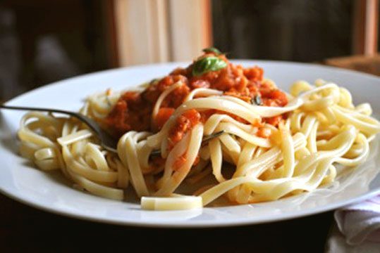 recipes for pasta