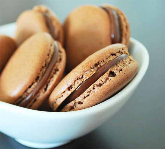 Chocolate macaroon recipe image