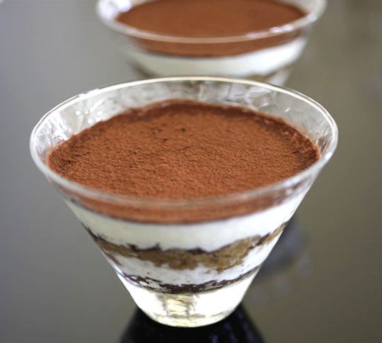 Chocolate Tiramisu Trifles image