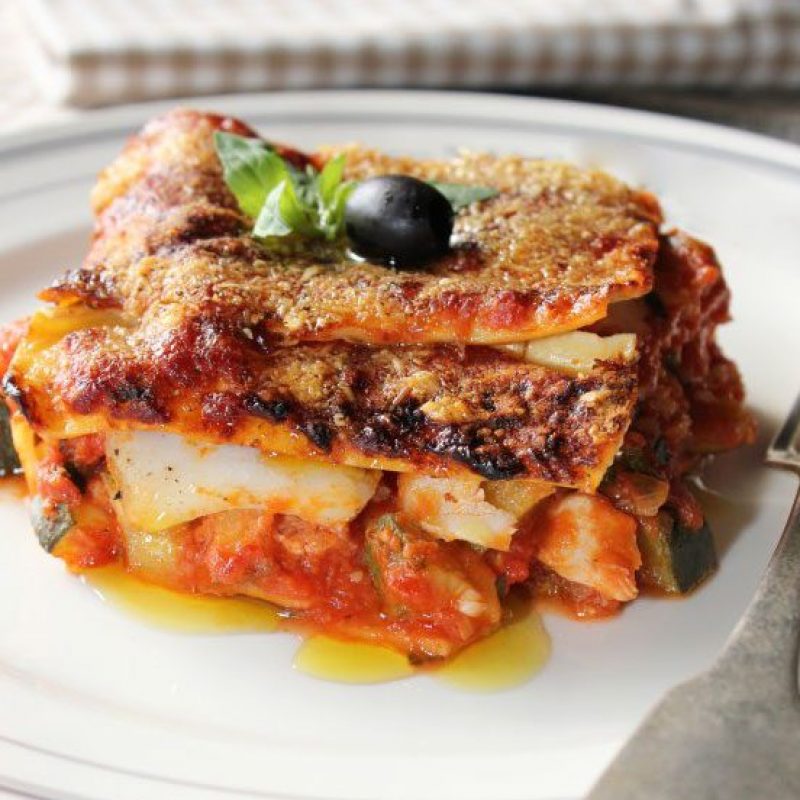 Zucchini Fish Lasagna Recipe — Eatwell101
