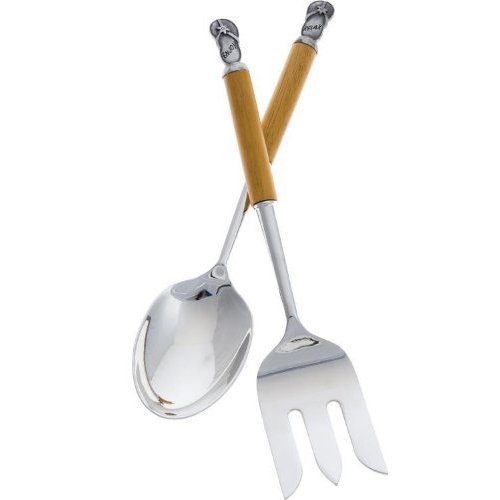 Fork-Spoon Salad Serving Tongs Set