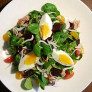 healthy salad recipe thumbnail