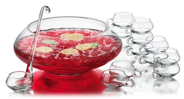 modern punch bowl photo