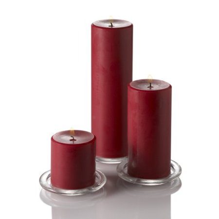 Pillar Candles Set
