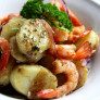 potato and shrimp salad recipe thumbnail