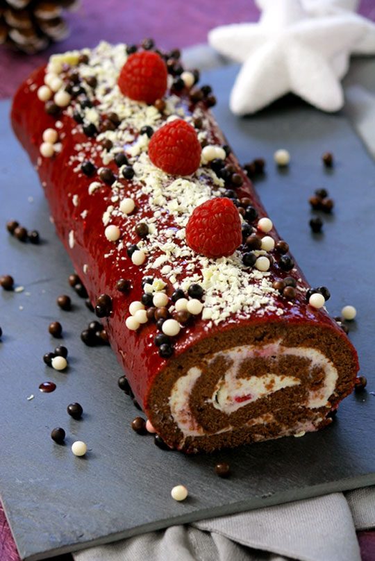 Chocolate Yule Log Recipe