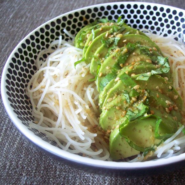 rice vermicelli salad picture