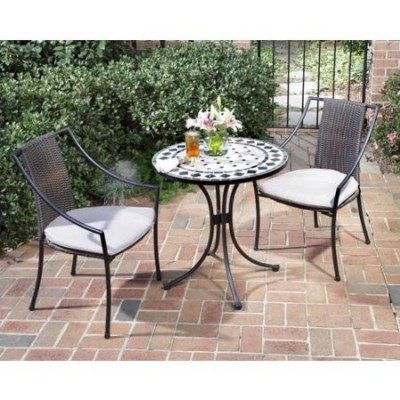 bistro set table and chair image