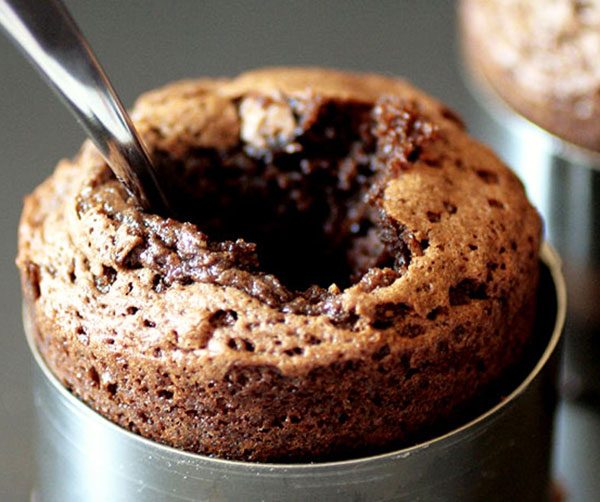 chocolate lava cake recipe image