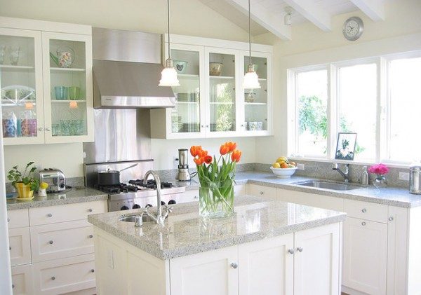 contemporary white kitchen pictures