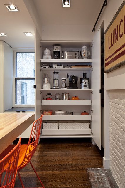 modern kitchen storage