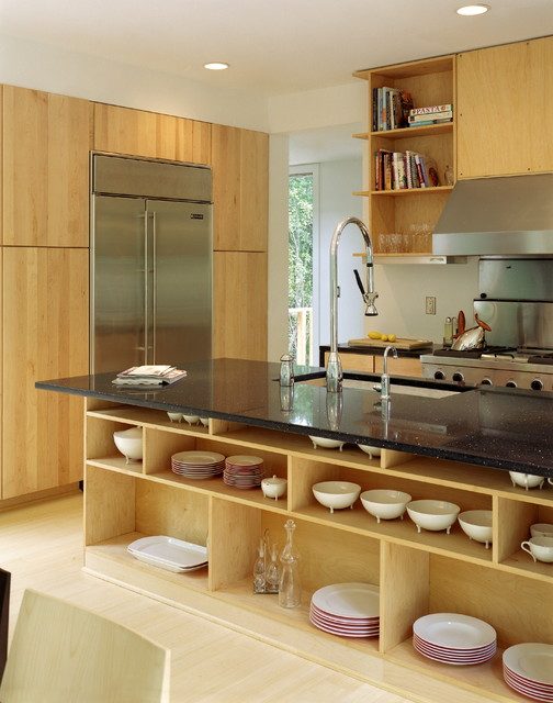 modern kitchen orgnization