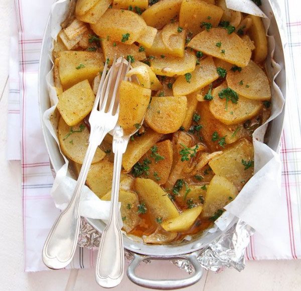 Roasted Potatoes with Cajun Spices Seasoning