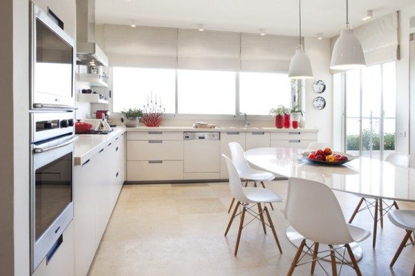 white modern kitchen picture