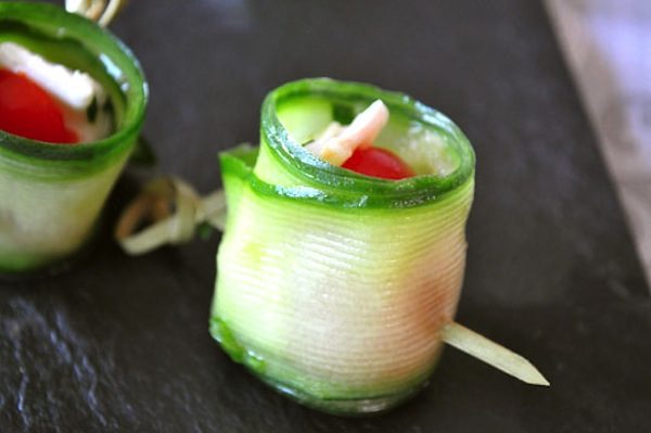 healthy zucchini appetizer image