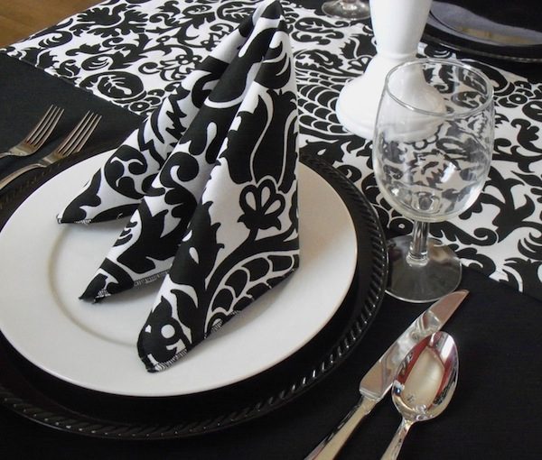 individual Napkins Table Setting photos