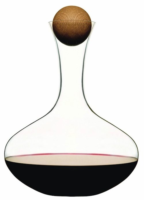 Wine Carafe with Oak Stopper photo