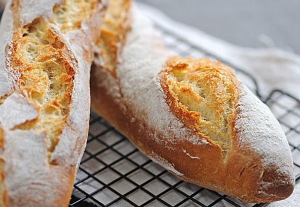 homemade baguette photos