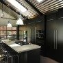 contemporary black kitchen thumbnail