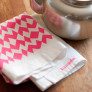 contemporary bright pink dishtowels thumbnail