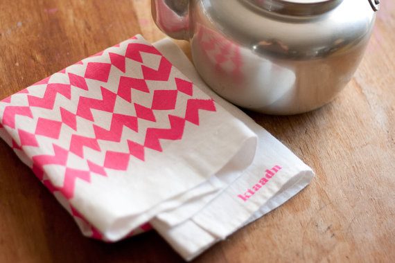 pink dishtowels image