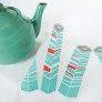 contemporary dish towels blue thumbnail