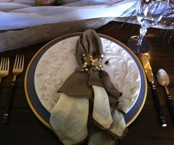 christmas place mats setting images