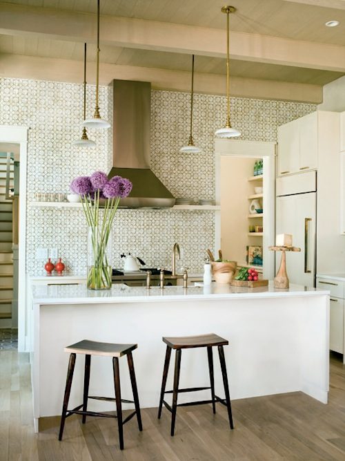 eclectic kitchen wallpaper designs