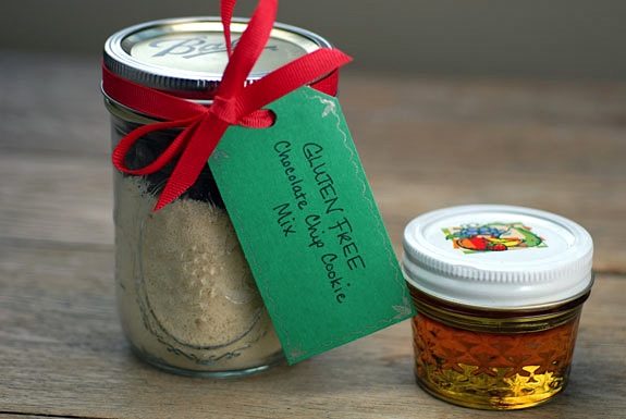 Food Gifts - Gluten-Free Cookie Mix in a Jar