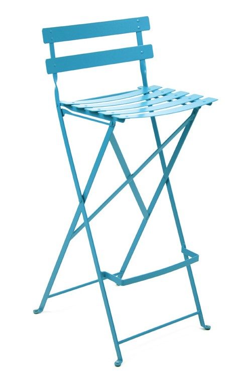 turquoise bistro stool image
