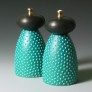 turquoise salt pepper mills thumbnail