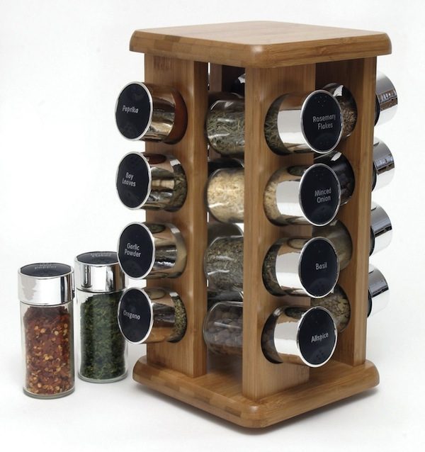 Bamboo Spice Rack picture