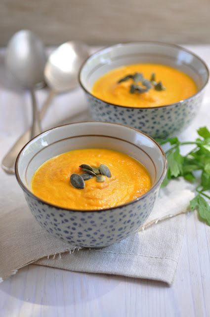 Carrot Tahini Soup recipe picture