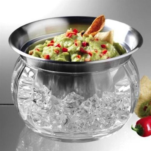 Ice Stainless-Steel Serving Bowl image