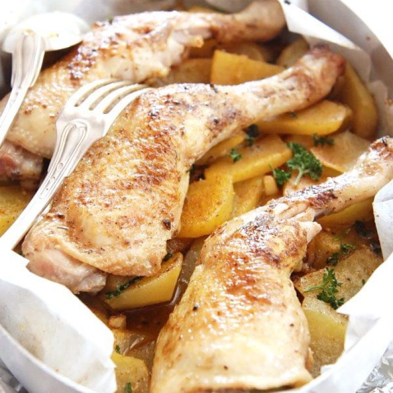 Oven Roasted Chicken Recipe — Eatwell101