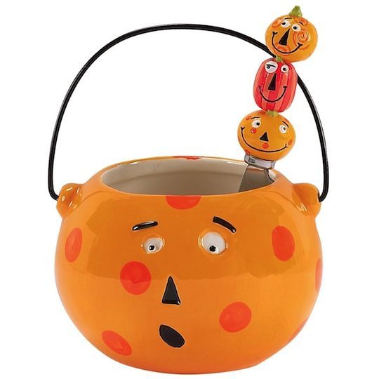 Pumpkin Patch Dip Bowl and Spreader image
