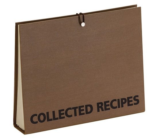 Recipe Accordion File photo