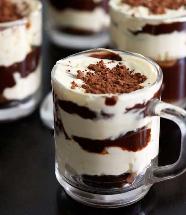 The Best Nutella Tiramisu Trifles Ever