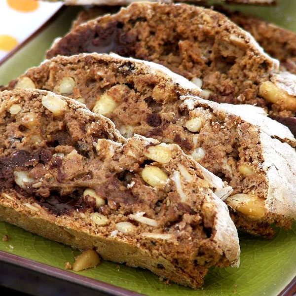 chocolate biscotti image